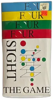 Four Sight The Game 3D Strategy Board Game Complete Vintage 2 To 4 Players