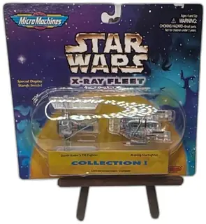 Micro Machines Star Wars X-Ray Fleet Collection I 1996 Darth Vader TIE A-Wing