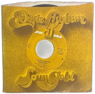 Jackson Browne Boulevard That Girl Could Sing 7 Inch 45 RPM Vinyl Elektra Asylum 1980