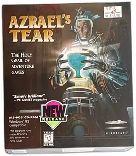 Azrael's Tear PC Big Box 1996 Mindscape MS-DOS Windows CD-ROM Sealed