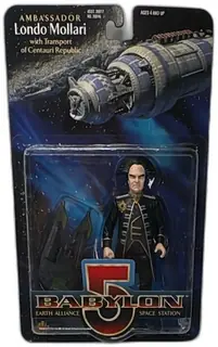 Babylon 5 Ambassador Londo Mollari Figure 1997 Exclusive Premiere MOC New