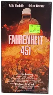 Fahrenheit 451 VHS 1966 MCA Universal François Truffaut Julie Christie Sealed