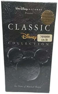 Walt Disney Records Classic Disney Collection 4 CD Box Set Sealed 60 Years Bla