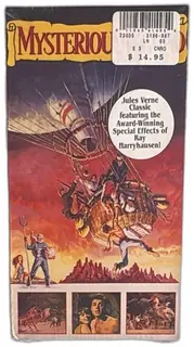Mysterious Island 1993 Columbia TriStar VHS Jules Verne Ray Harryhausen