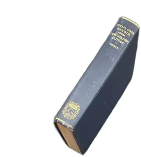 Social Case Records From Psychiatric Clinics 1942 Charlotte Towle University Of Chica