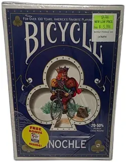 Bicycle Pinochle CD-ROM Expert Software 1997 PC New Sealed Bonus Games