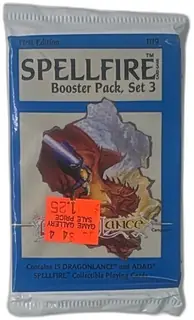 Spellfire Booster Pack Set 3 First Edition Dragonlance AD&D Sealed 15 Cards