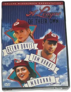 A League Of Their Own Deluxe Widescreen DVD Tom Hanks Geena Davis Madonna Sealed
