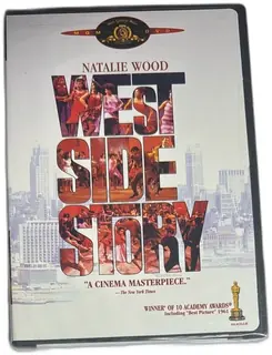 West Side Story MGM DVD Natalie Wood 1961 Color Winner 10 Academy Awards