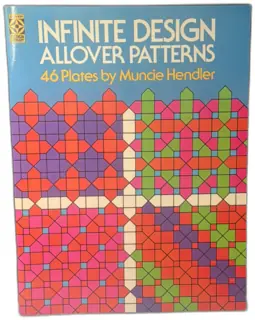 Infinite Design Allover Patterns by Muncie Hendler (1985, Dover, 46 Plates, PB)