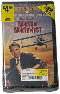 North By Northwest VHS Special Edition Sealed Alfred Hitchcock Warner 2000