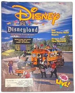 Disney News Magazine Spring 1991 Disneyland Afternoon Disney Channel Perfect Harmony