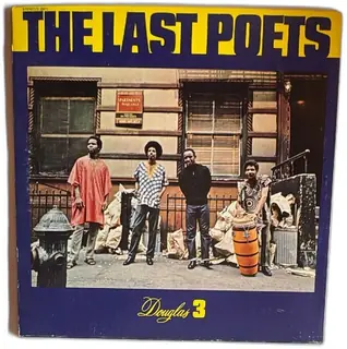 The Last Poets Self Titled LP Douglas 3 1970 Original Pressing Vinyl Record