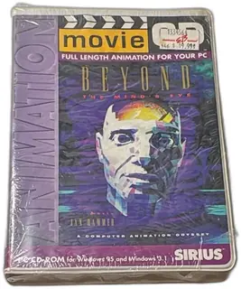 Beyond The Mind's Eye MovieCD PC CD-ROM Sealed Sirius Windows 95 Animation