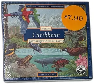 Nature Company Audio Library Vol IV Caribbean CD 1994 Sealed Dennis Hysom