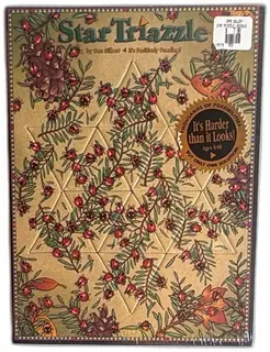 Star Triazzle Puzzle DaMert Company 1994 Dan Gilbert Ladybug Nature New