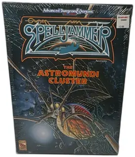 Advanced Dungeons And Dragons Spelljammer Astromundi Cluster Box Set TSR 1993
