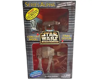 Star Wars Action Fleet Series Alpha Imperial AT-AT Concept Model Micro Machines