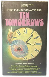 Ten Tomorrows 1973 Fawcett Gold Medal Sci-Fi Anthology Roger Elwood PB