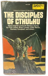 The Disciples of Cthulhu 1st Printing 1976 DAW No.213 Berglund Lovecraft Mythos PB
