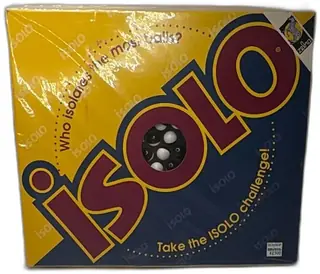 Isolo Board Game Complete Vintage Strategy Puzzle Isolate Balls Japan Import