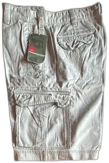 Mossimo Cargo Shorts Size 38 Pale Desert New With Tags 100 Percent Cotton Vintage 200