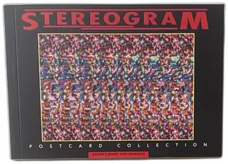 Stereogram Postcard Collection Book 1994 Cadence Books Optical Illusion 3D Art