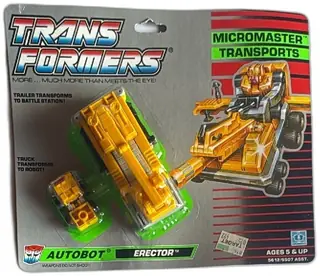 Transformers G1 Micromaster Transports Autobot Erector 1988 Hasbro Sealed MOC