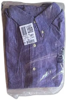 Lands End Mens Purple Chambray Long Sleeve Shirt Information Users Forum New Large