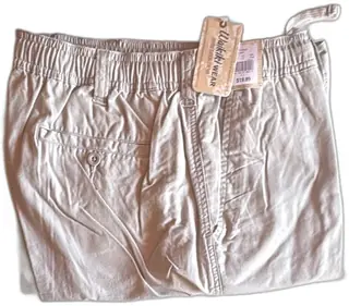 Cherokee Waikiki Wear Men’s Drawstring Pants Size Large Inseam 30 Khaki New