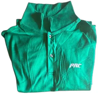 King Louie Green Polo Shirt XL PRC Embroidered Logo Vintage Made In USA Unused
