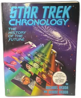 Star Trek Chronology The History of the Future Okuda 1996 Paperback