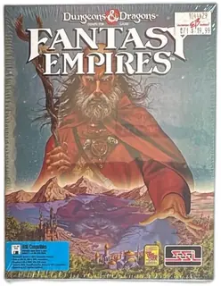 Dungeons And Dragons Fantasy Empires PC Big Box Game SSI 1993 Sealed IBM