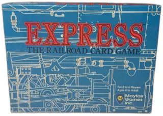 Express The Railroad Card Game Mayfair Games 1991 Complete Set