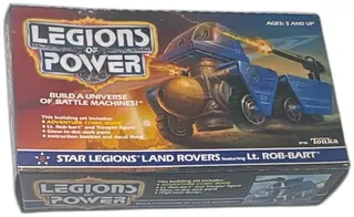 1986 Tonka Legions Of Power Star Legions Land Rovers 8110 Lt Rob Bart Set