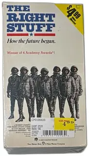 The Right Stuff 1991 VHS Factory Sealed Warner Home Video Space Drama