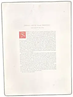 Antique Art Book Page Domenichino Domenico Zampieri Samson Breaking His Bonds 1800s