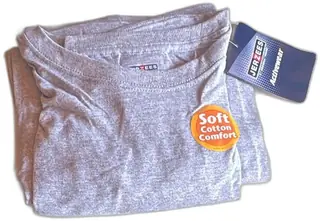 Jerzees Dri Power Activewear Mens T Shirt Gray Soft Cotton Comfort New XXL