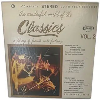 Somerset Stereo Fidelity The Wonderful World of the Classics Vol 2 3 LP Box Set 1960s