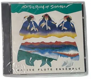 Gathering Of Shamen Native Flute Ensemble CD Talking Taco Records New Age
