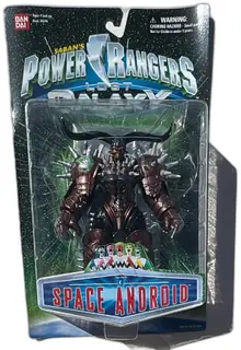 Power Rangers Lost Galaxy Space Android Figure Bandai 1998 Mint Sealed