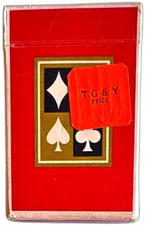 Whitman Miniature Plastic Coated Playing Cards Vintage 1960s Deck In Box