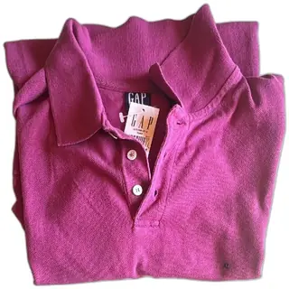 GAP Mens Polo Shirt Magenta XL 100 Percent Cotton New With Tags Vintage Thailand