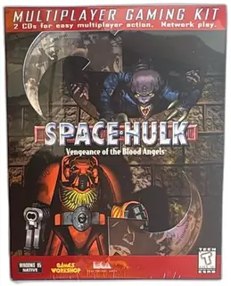 Space Hulk Vengeance Of The Blood Angels PC Big Box Windows 95 Sealed 1996 EA
