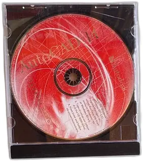 Autodesk AutoCAD 14 Product Demo CD-ROM Vintage Software 1997 Windows NT 95