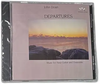 John Doan Departures CD Narada Lotus 1988 Harp Guitar Ensemble New Age