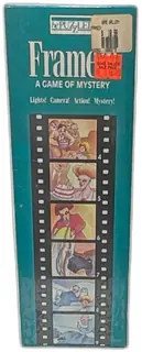 Framed Board Game 1992 Mystery Card Game bePUZZLED Complete Vintage