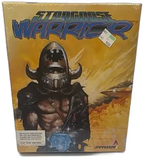 Stargose Warrior Big Box PC Game DOS 3.5 Disk Factory Sealed Spinnaker 1989