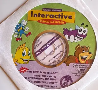 Humongous Entertainment Interactive Demo Sampler CD-ROM Windows Macintosh 1995