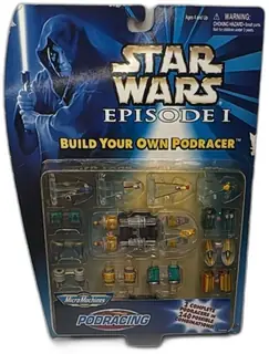 Star Wars Episode I Micro Machines Build Your Own Podracer Set 1999 Galoob